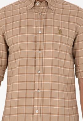 Erkek Kum Uzun Kollu Gömlek - 50296615007