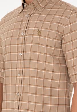Erkek Kum Uzun Kollu Gömlek - 50296615007