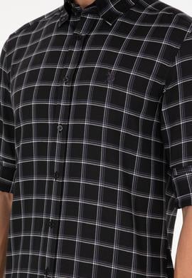 Erkek Siyah Uzun Kollu Gömlek - 50296615025