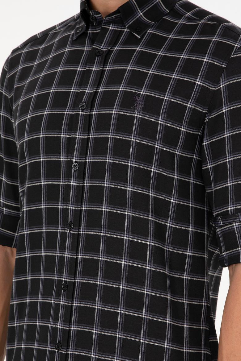 Erkek Siyah Uzun Kollu Gömlek - 50296615025