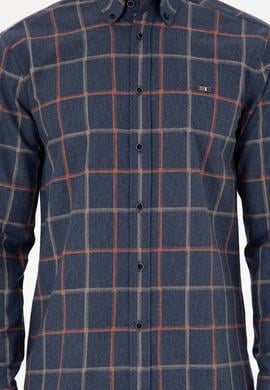 Erkek Lacivert Uzun Kollu Gömlek - 50292287006