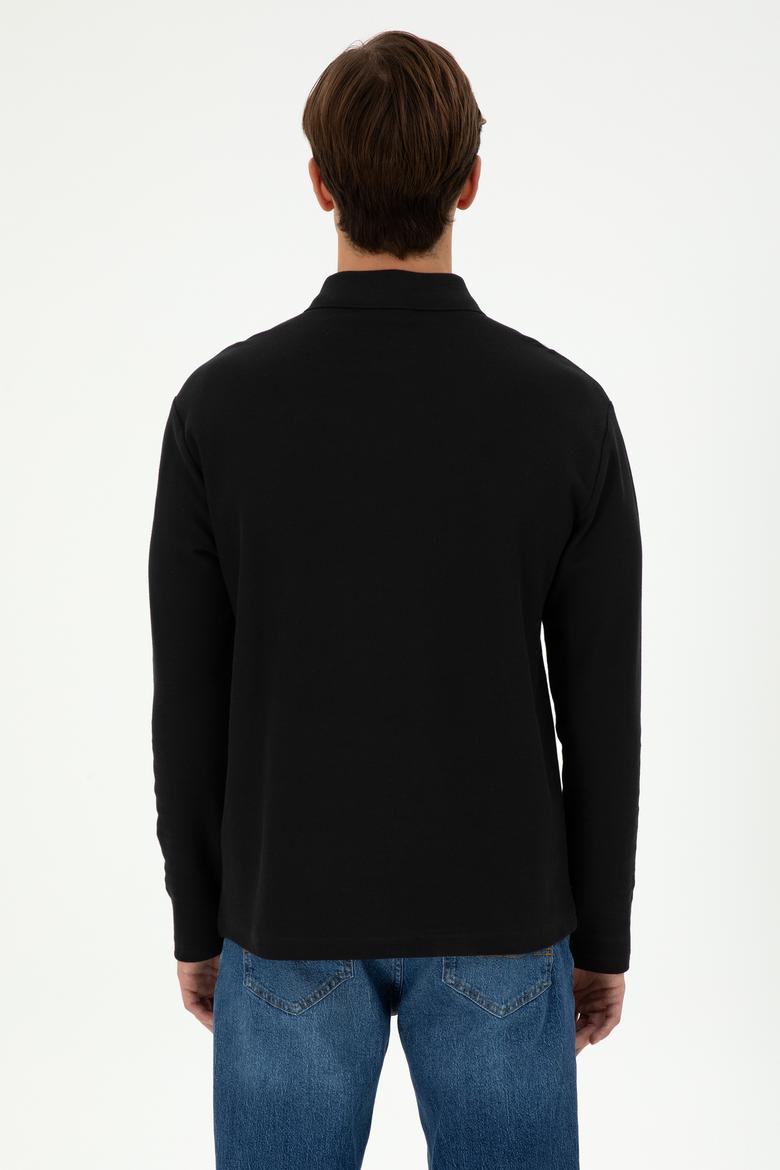 Erkek Siyah Sweatshirt - 50293413028