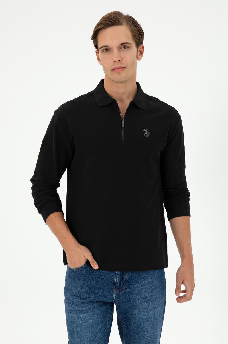 Erkek Siyah Sweatshirt