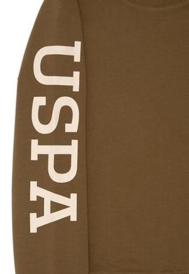 Erkek Çocuk Haki Bisiklet Yaka Sweatshirt - 50293643017