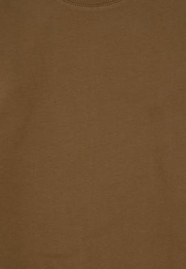 Erkek Çocuk Haki Bisiklet Yaka Sweatshirt - 50293643017