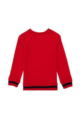Erkek Çocuk Kırmızı Bisiklet Yaka Sweatshirt - 50293608010