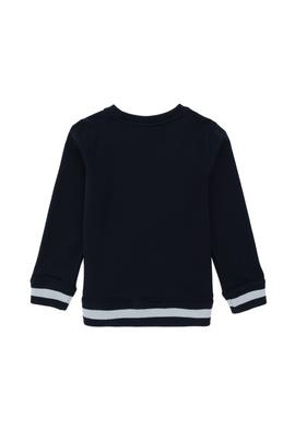 Erkek Çocuk Lacivert Bisiklet Yaka Sweatshirt - 50293608018