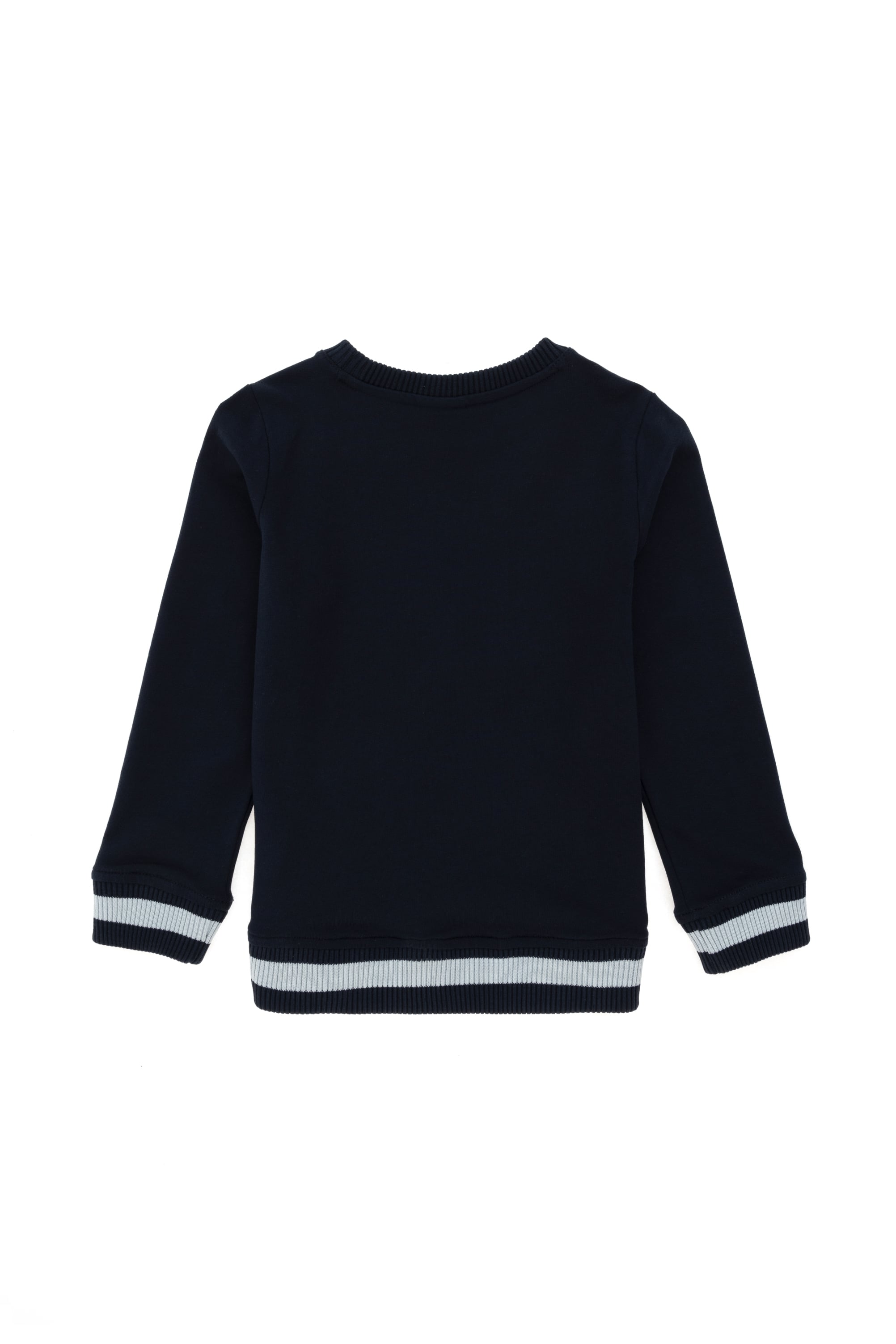 Erkek Çocuk Lacivert Bisiklet Yaka Sweatshirt