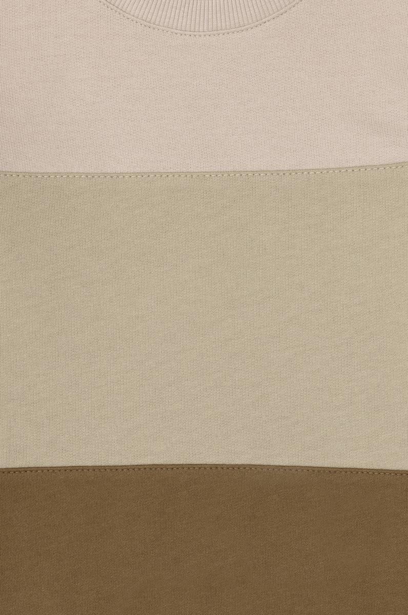 Erkek Çocuk Haki Bisiklet Yaka Sweatshirt