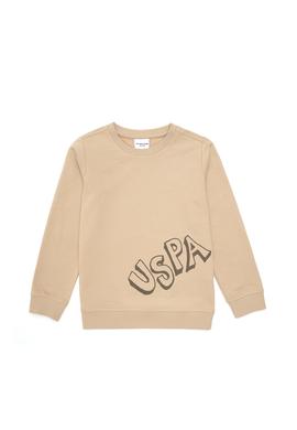 Erkek Çocuk Kum Bisiklet Yaka Sweatshirt - 50293617057