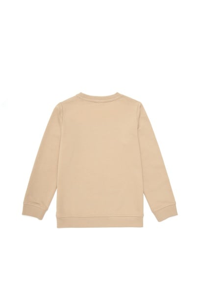 Erkek Çocuk Kum Bisiklet Yaka Sweatshirt