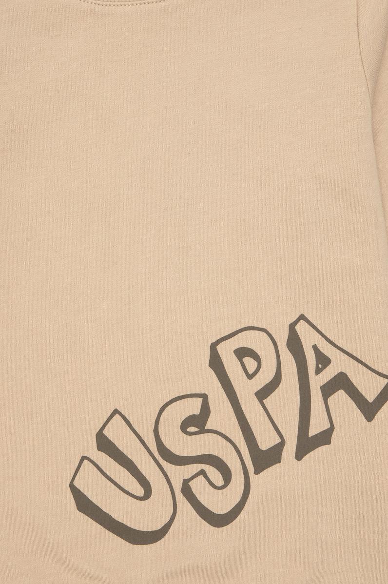 Erkek Çocuk Kum Bisiklet Yaka Sweatshirt