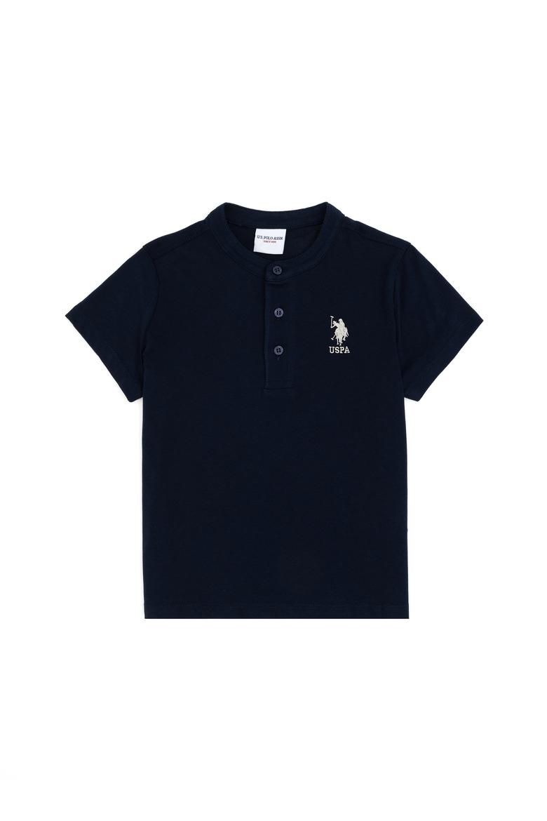 Erkek Çocuk Lacivert Basic Tişört - 50295504076