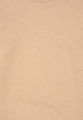 Erkek Çocuk Kum Basic Bisiklet Yaka Sweatshirt - 50293643028