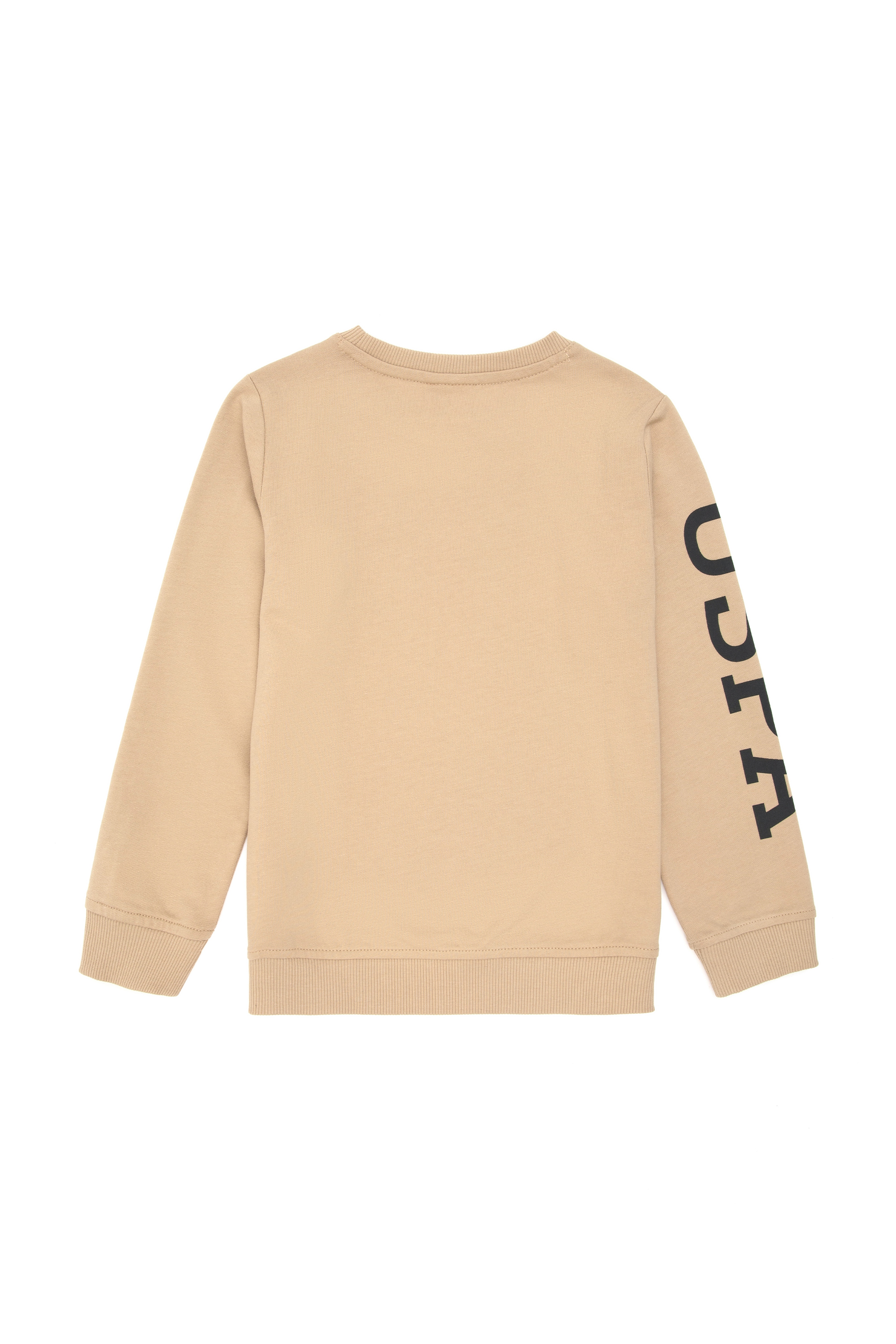 Erkek Çocuk Kum Basic Bisiklet Yaka Sweatshirt - Image 3