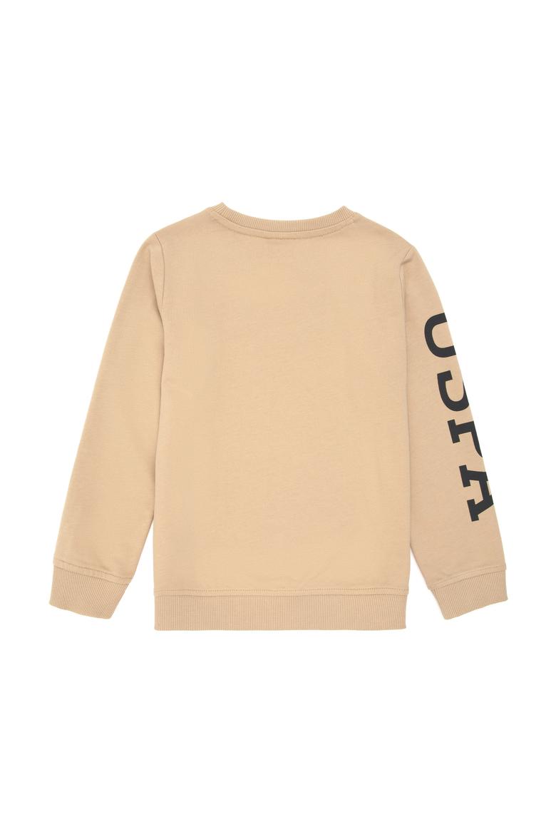 Erkek Çocuk Kum Basic Bisiklet Yaka Sweatshirt - 50293643028
