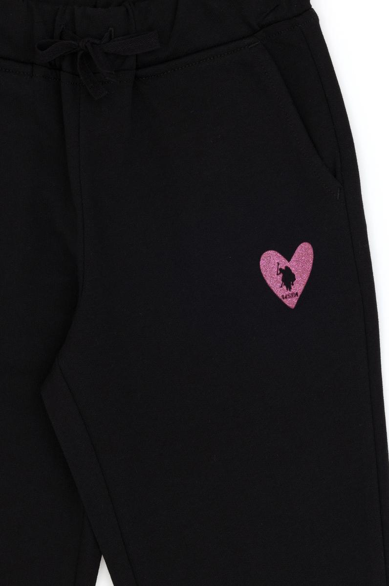 Kız Çocuk Siyah Eşofman Altı