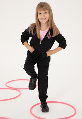 Kız Çocuk Siyah Eşofman Altı - 50296289081