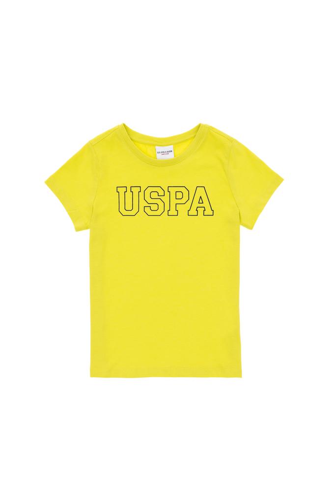 Erkek Çocuk Fıstık Yeşili Basic Bisiklet Yaka Tişört