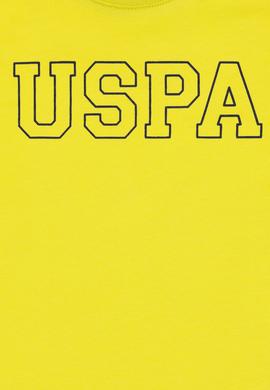 Erkek Çocuk Fıstık Yeşili Basic Bisiklet Yaka Tişört - 50284818149