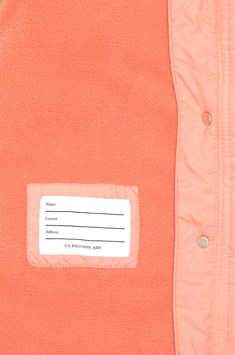 Kız Çocuk Somon Mont