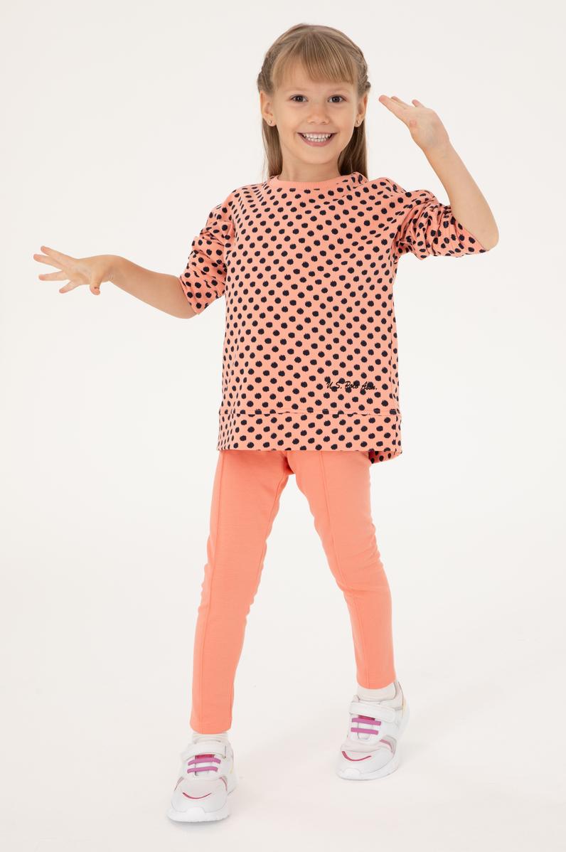 Kız Çocuk Somon Tayt