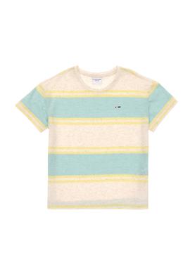 Erkek Çocuk Mint Bisiklet Yaka Tişört - 50282107025