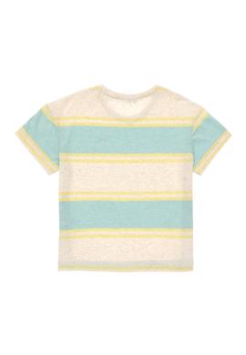 Erkek Çocuk Mint Bisiklet Yaka Tişört - 50282107025