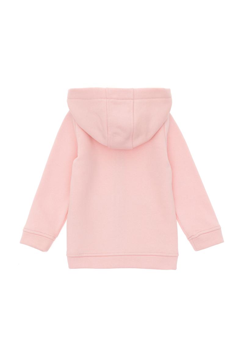 Kız Çocuk Toz Pembe Basic Sweatshirt - 50297520011
