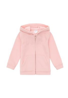 Kız Çocuk Toz Pembe Basic Sweatshirt - 50297520011