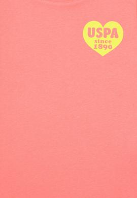 Kız Çocuk Neon Pembe Basic Tişört - 50294747024