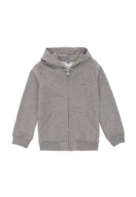 Erkek Çocuk Gri Melanj Basic Sweatshirt - 50289144028