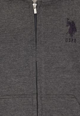 Erkek Çocuk Antrasit Melanj Basic Sweatshirt - 50289144105