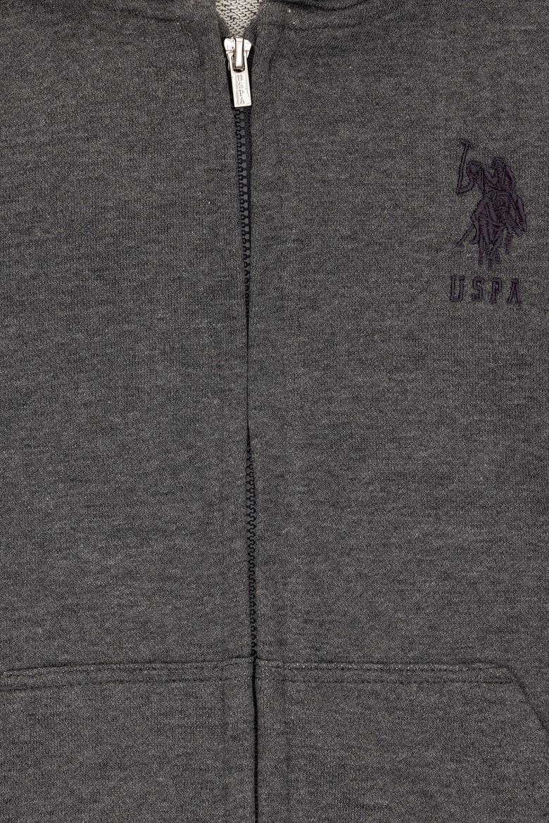 Erkek Çocuk Antrasit Melanj Basic Sweatshirt - 50289144105