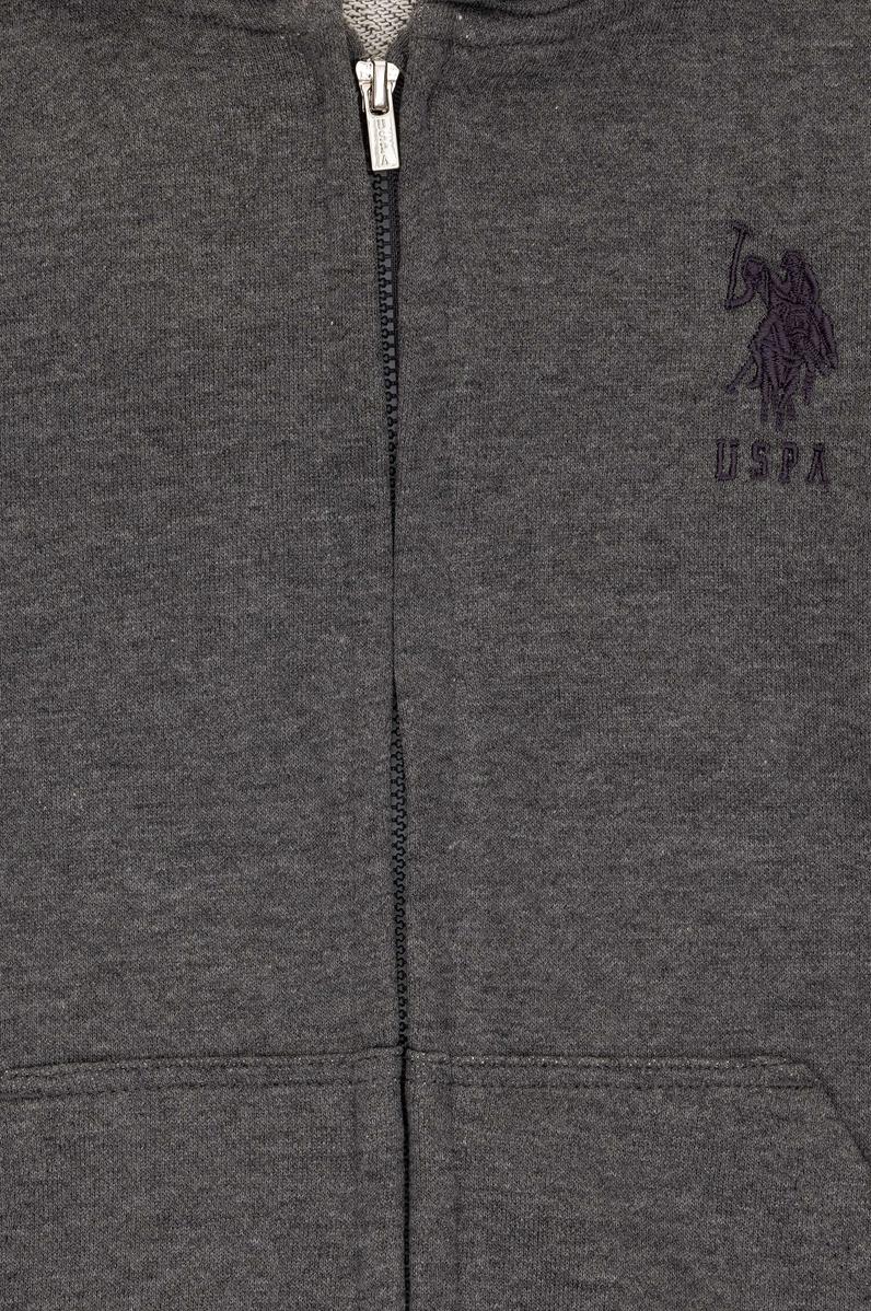 Erkek Çocuk Antrasit Melanj Basic Sweatshirt