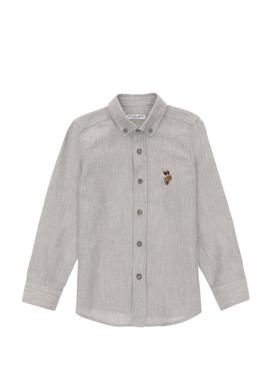 Erkek Çocuk Taş Uzun Kollu Basic Gömlek - 50295671040