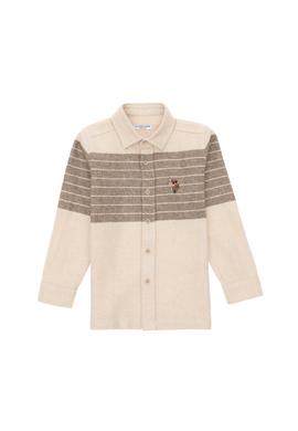 Erkek Çocuk Taş Uzun Kollu Gömlek - 50293513006