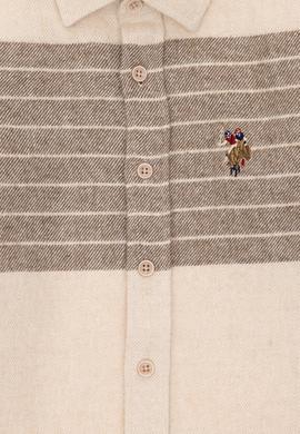 Erkek Çocuk Taş Uzun Kollu Gömlek - 50293513006