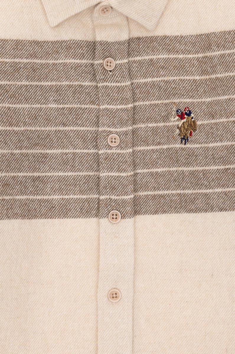 Erkek Çocuk Taş Uzun Kollu Gömlek