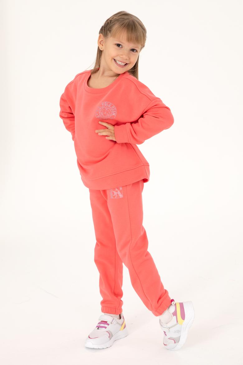 Kız Çocuk Nar Çiçeği Eşofman Altı - 50296367057