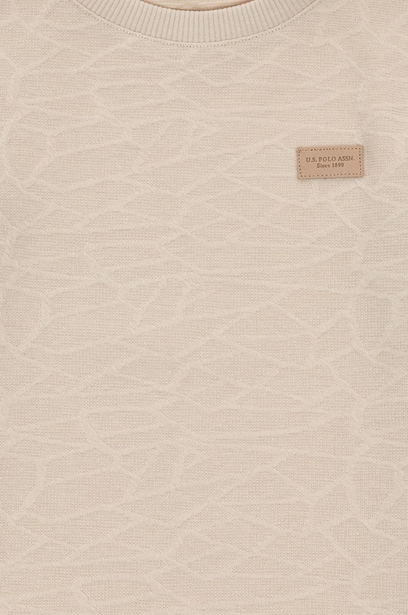 Erkek Çocuk Taş Bisiklet Yaka Sweatshirt