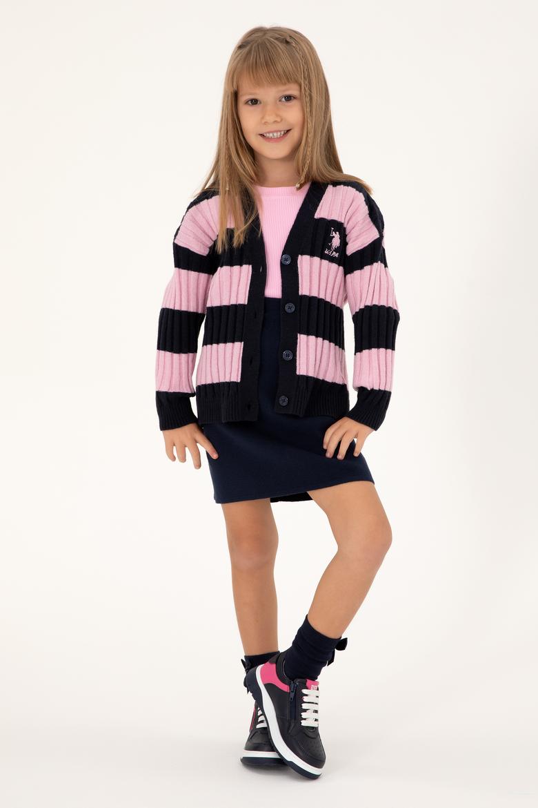 Kız Çocuk Lacivert Triko Etek