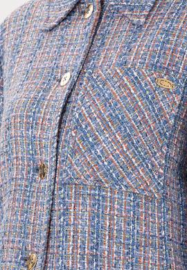 Kadın Mavi Ceket - 50293283008