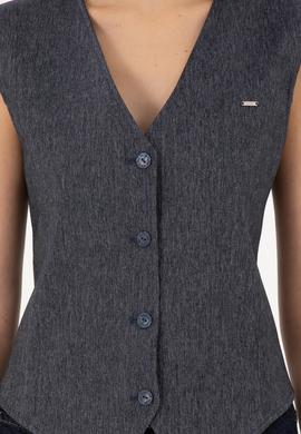 Kadın İndigo Yelek - 50291995012