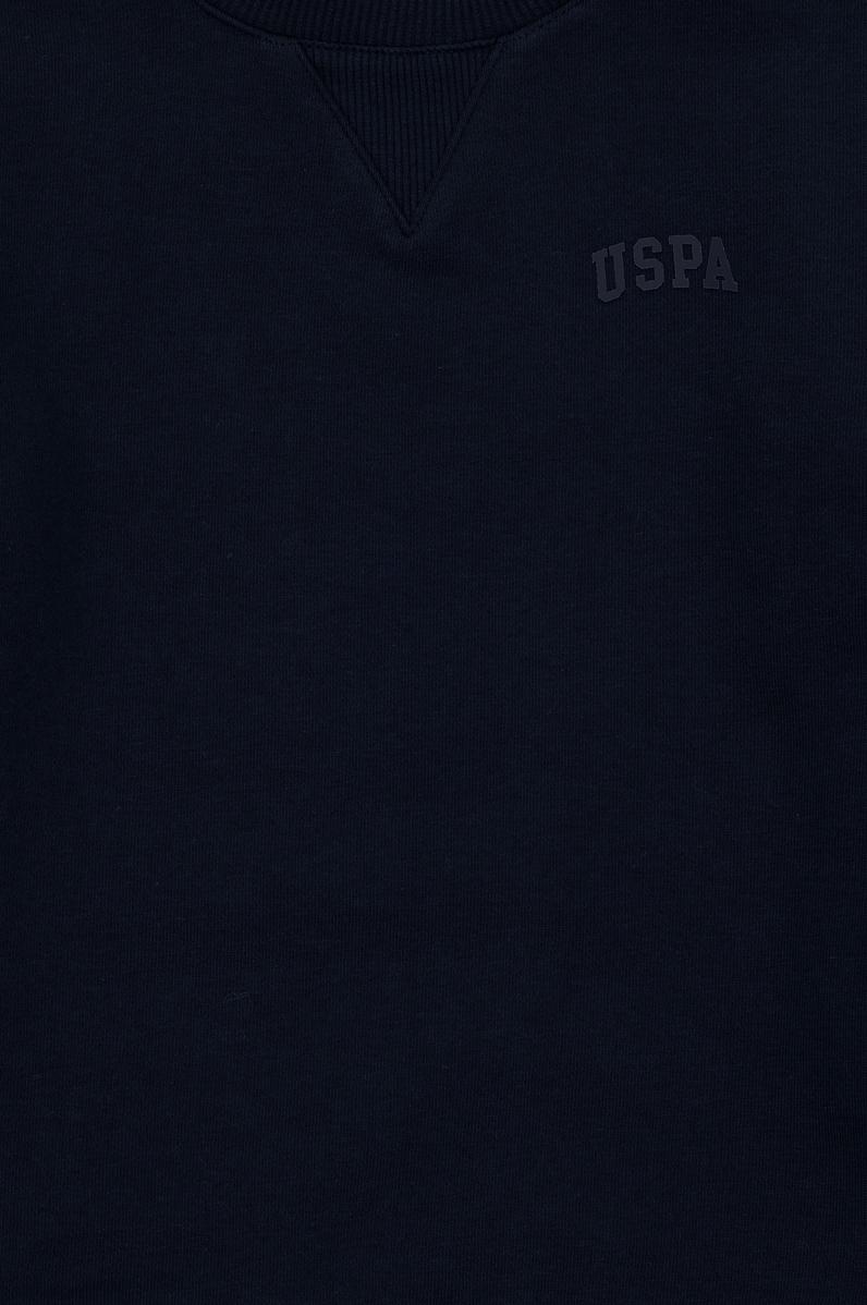 Erkek Çocuk Lacivert Basic Bisiklet Yaka Sweatshirt