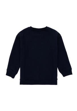 Erkek Çocuk Lacivert Basic Bisiklet Yaka Sweatshirt - 50295151035
