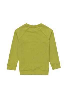Erkek Çocuk Fıstık Yeşili Basic Bisiklet Yaka Sweatshirt - 50293633085