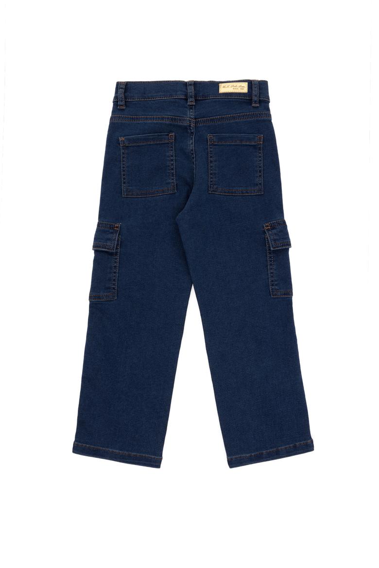 Kız Çocuk Çok Renkli Jean Pantolon - 50291142009