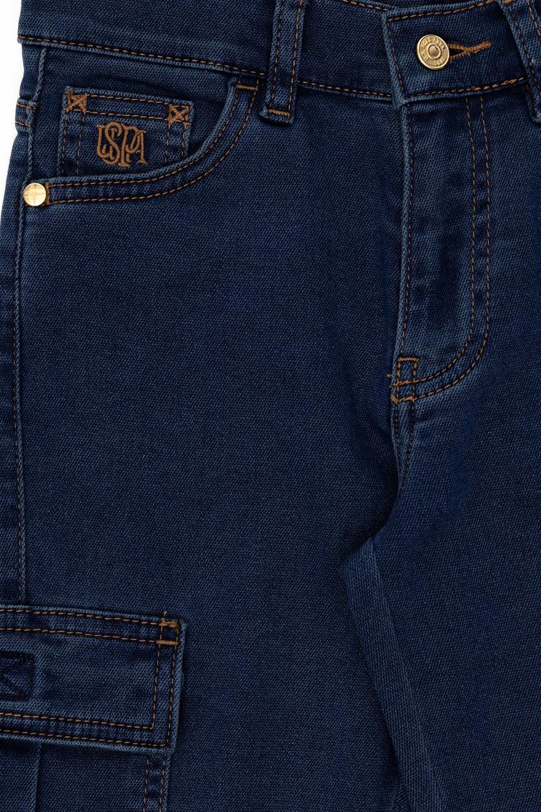 Kız Çocuk Çok Renkli Jean Pantolon - 50291142009