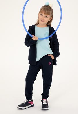 Kız Çocuk Lacivert Eşofman Altı - 50296289077